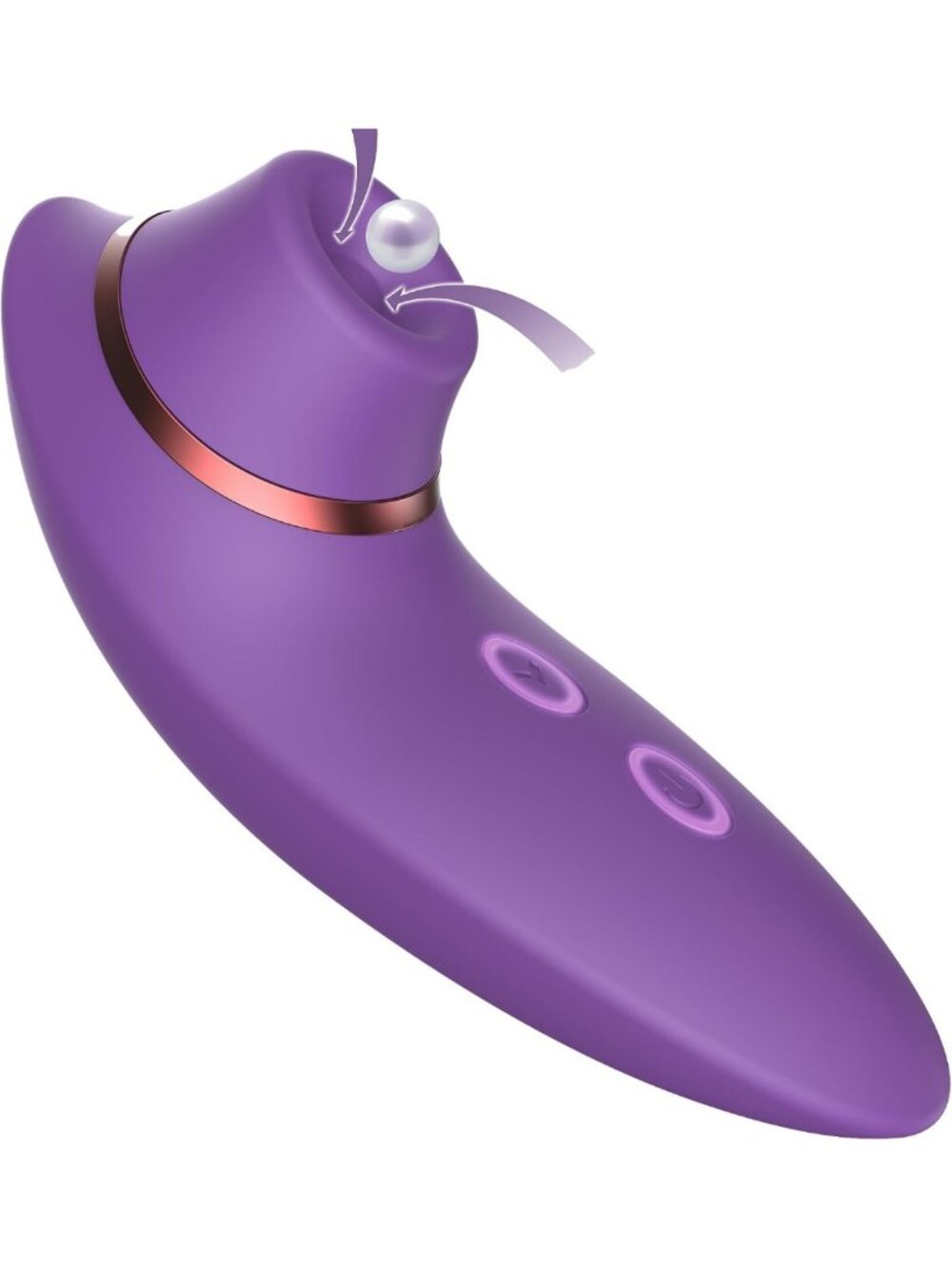 Realistic Silicone Wand with Strong Suction Cup - Waterproof Thrusting Pleasure